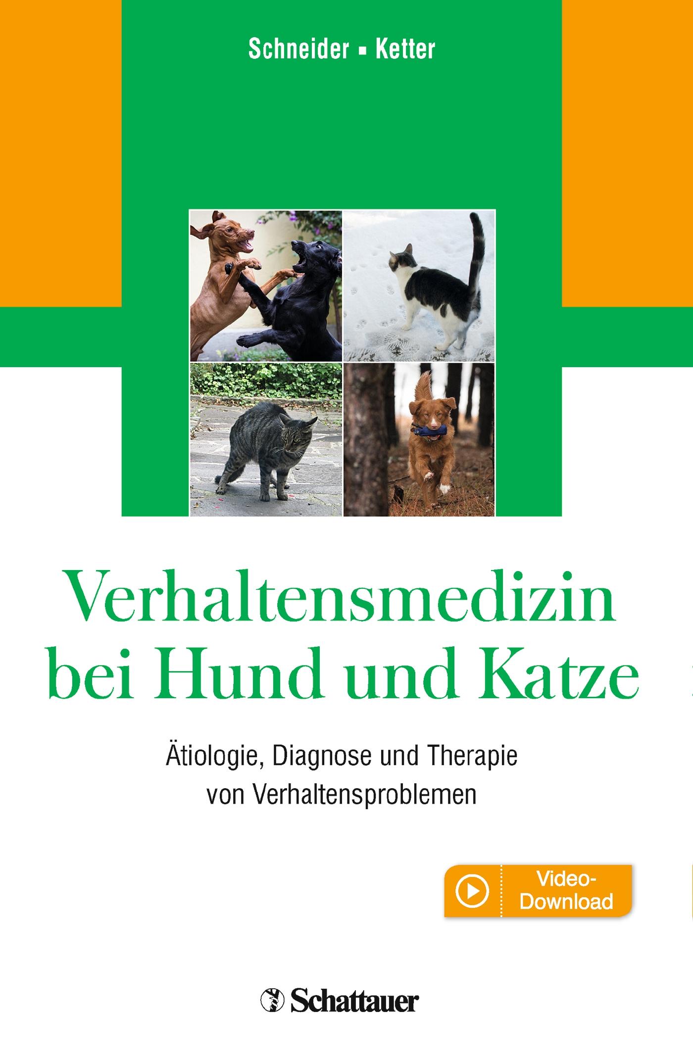 Vorderes Coverbild Verhaltensmedizin bei Hund und Katze