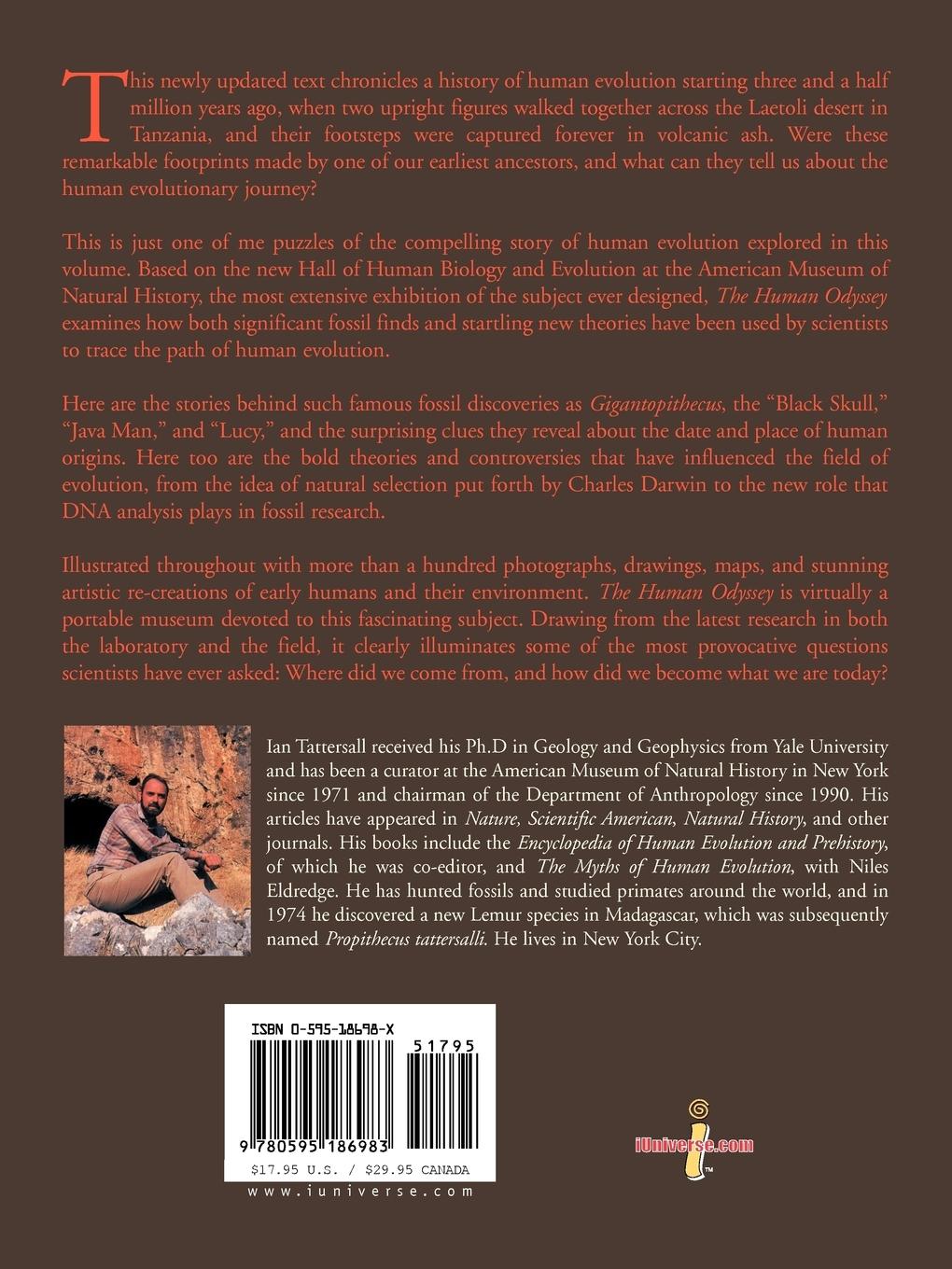 Rückseitencover The Human Odyssey