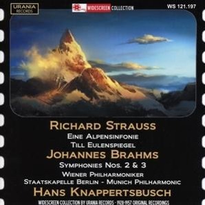 Vorderes Coverbild Hans Knappertsbusch dirigiert Brahms und Strauss