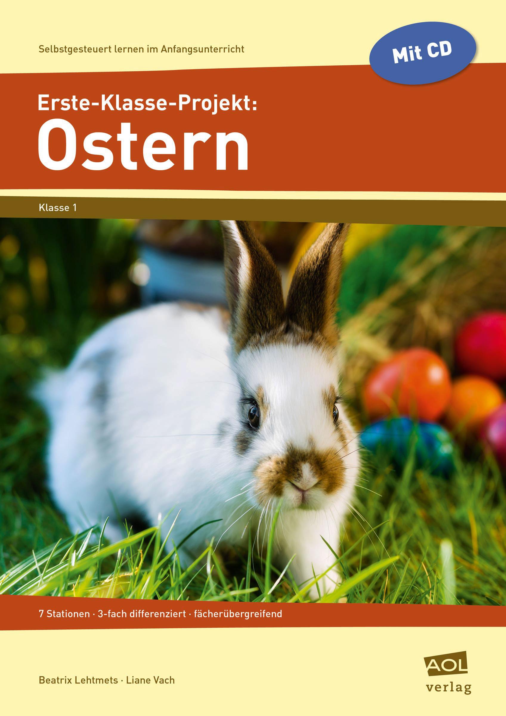 Vorderes Coverbild Erste-Klasse-Projekt: Ostern