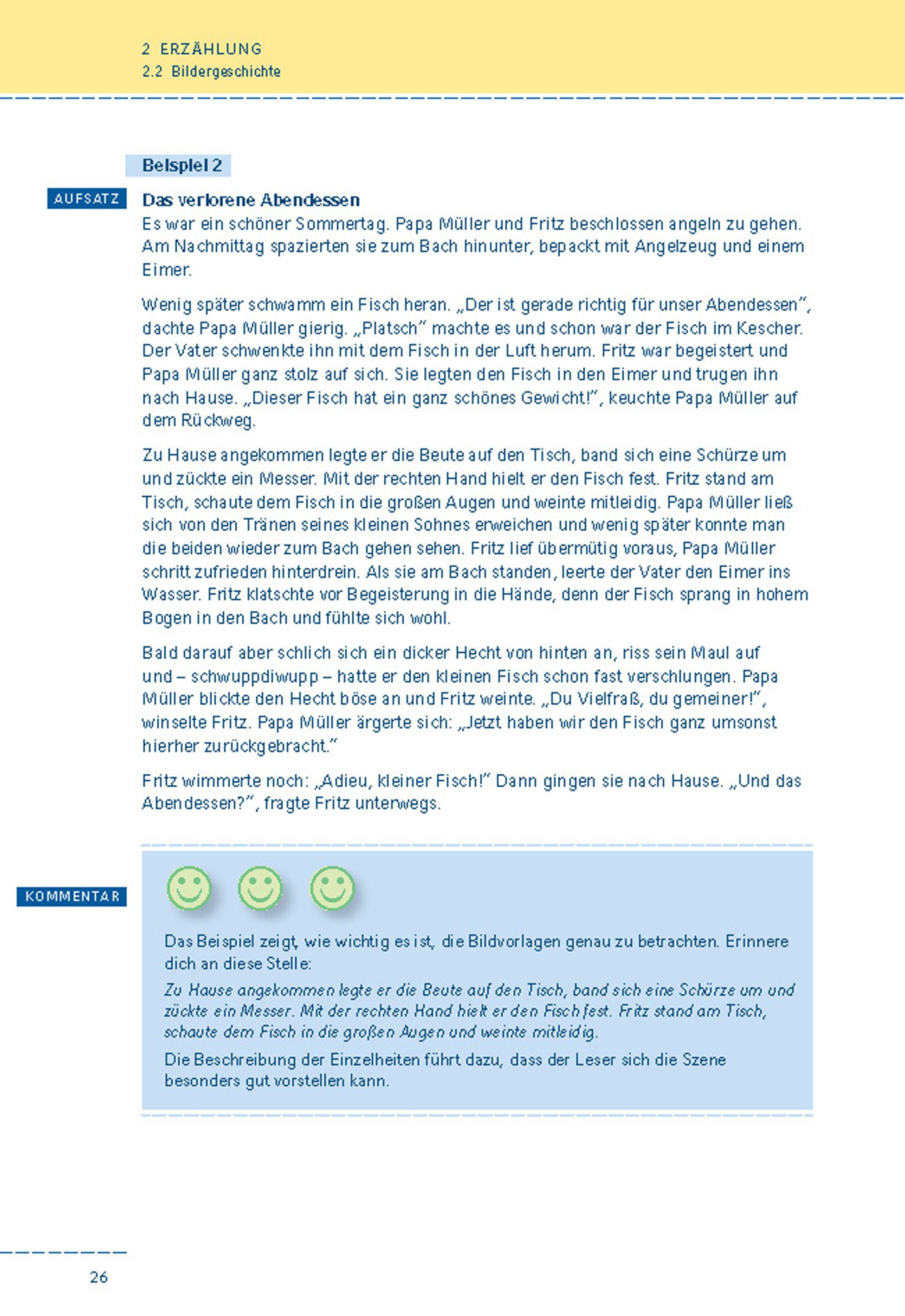 Beispielinhalt (Bild) Mein großes Aufsatzbuch - Deutsch 5./6. Klasse.