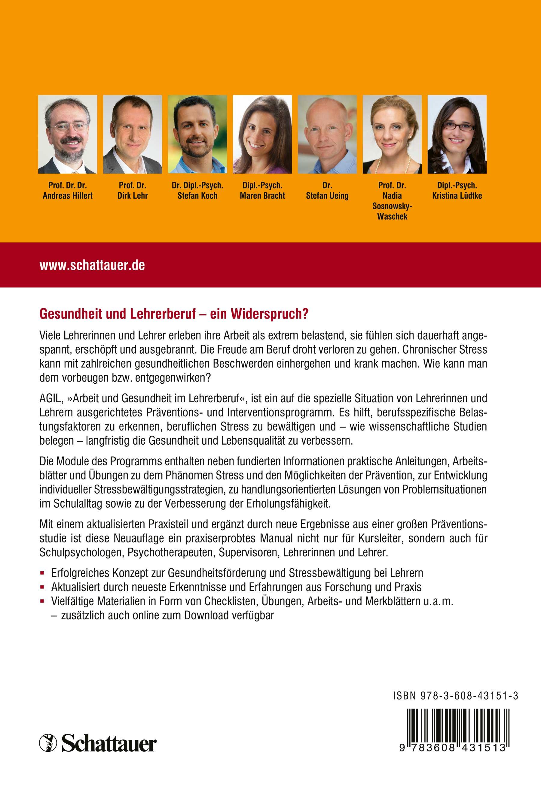 Rückseitencover Lehrergesundheit