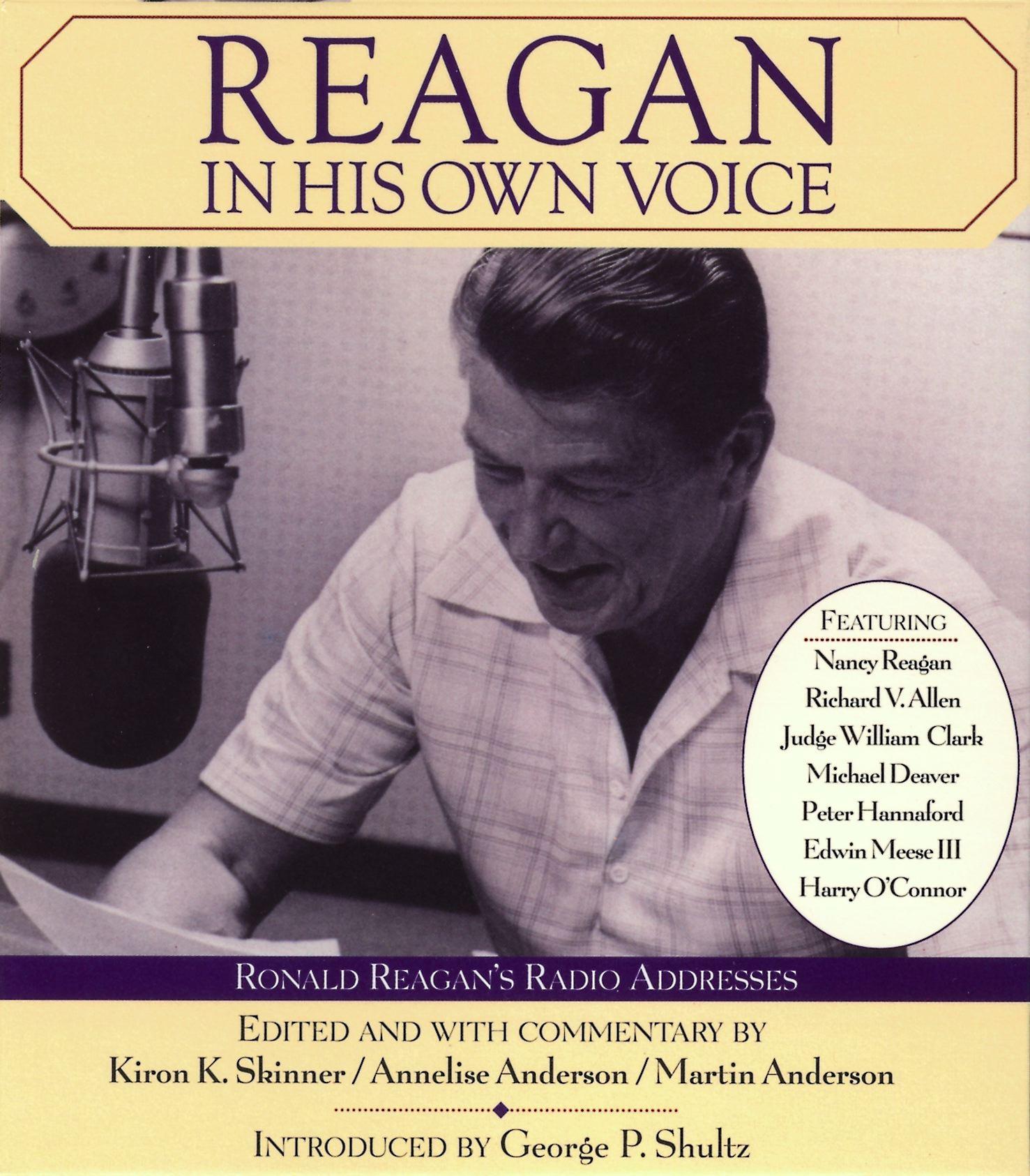 Vorderes Coverbild Reagan in His Own Voice