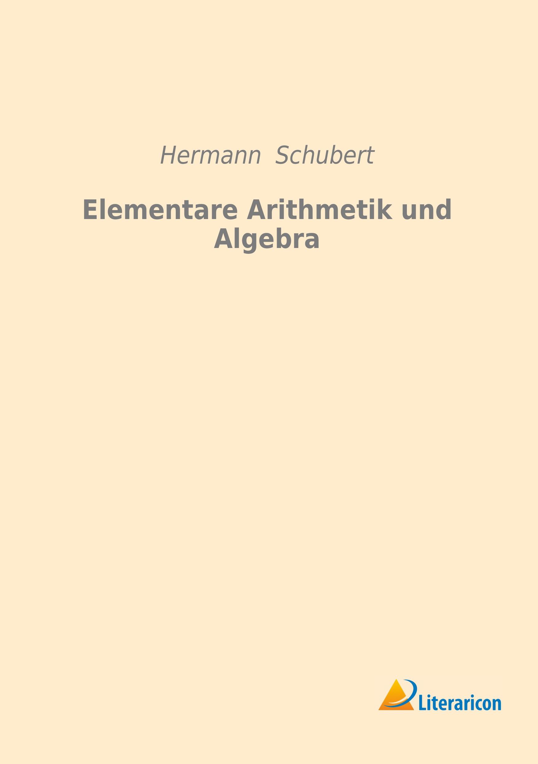 Vorderes Coverbild Elementare Arithmetik und Algebra