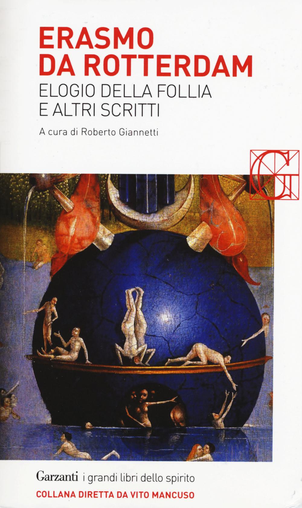 Vorderes Coverbild Elogio della follia e altri scritti