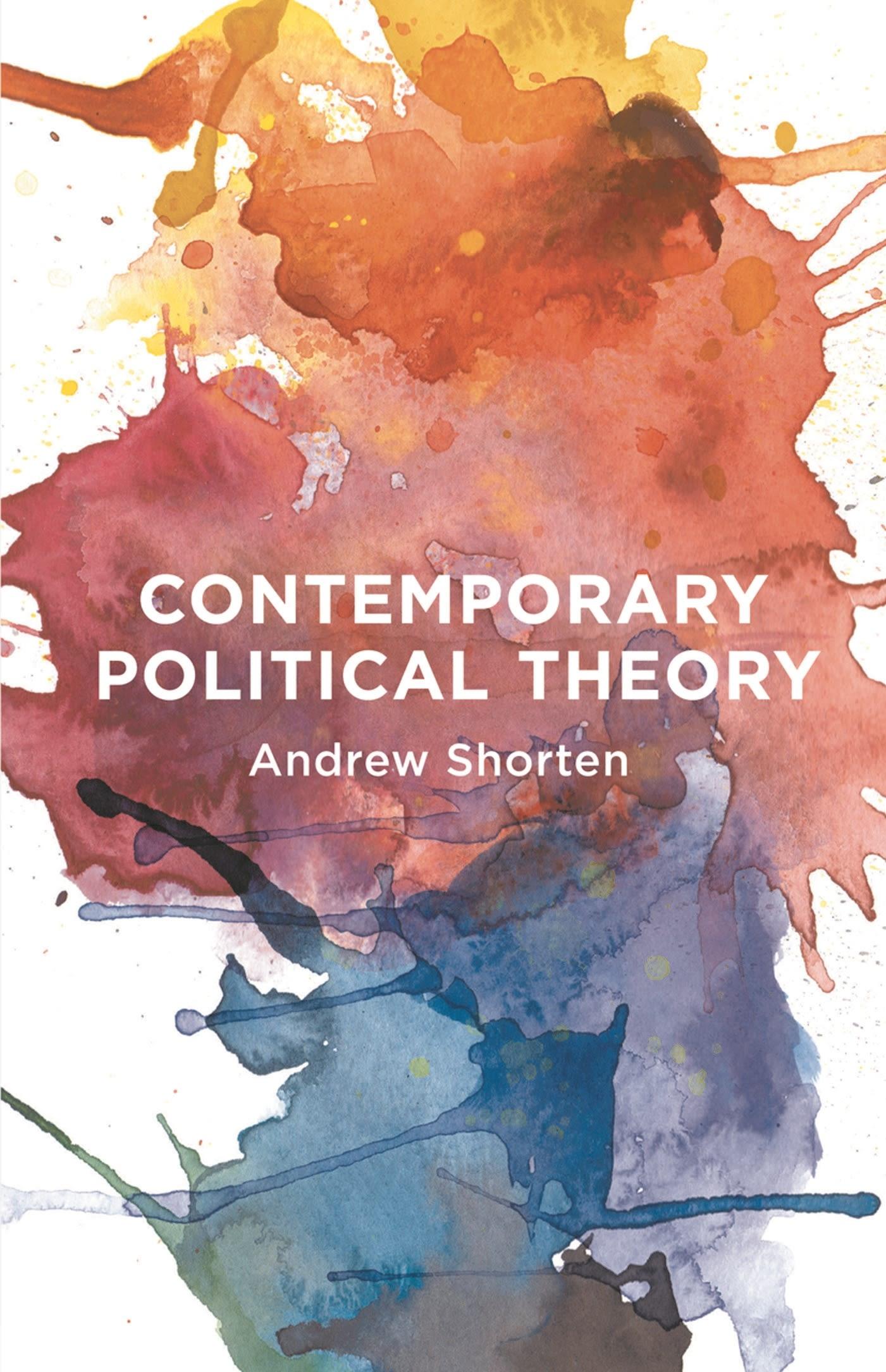 Vorderes Coverbild Contemporary Political Theory