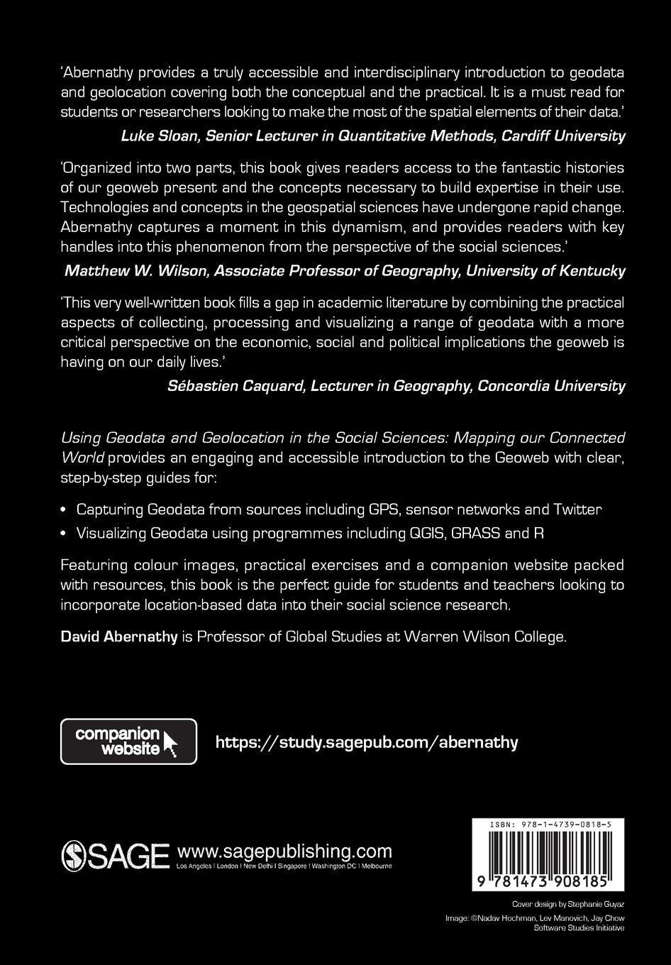 Rückseitencover Using Geodata and Geolocation in the Social Sciences