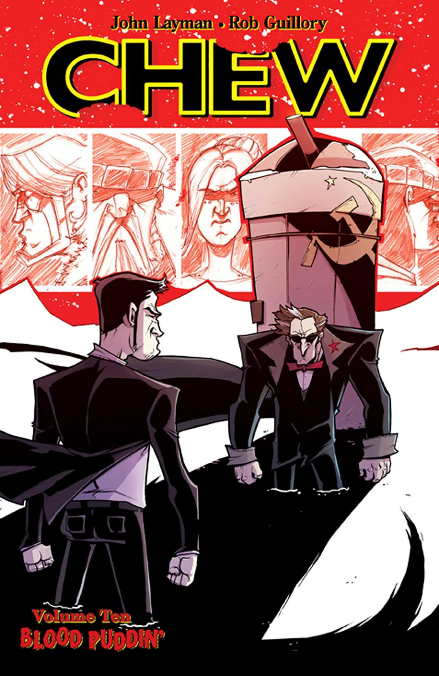 Vorderes Coverbild Chew Volume 10: Blood Puddin'