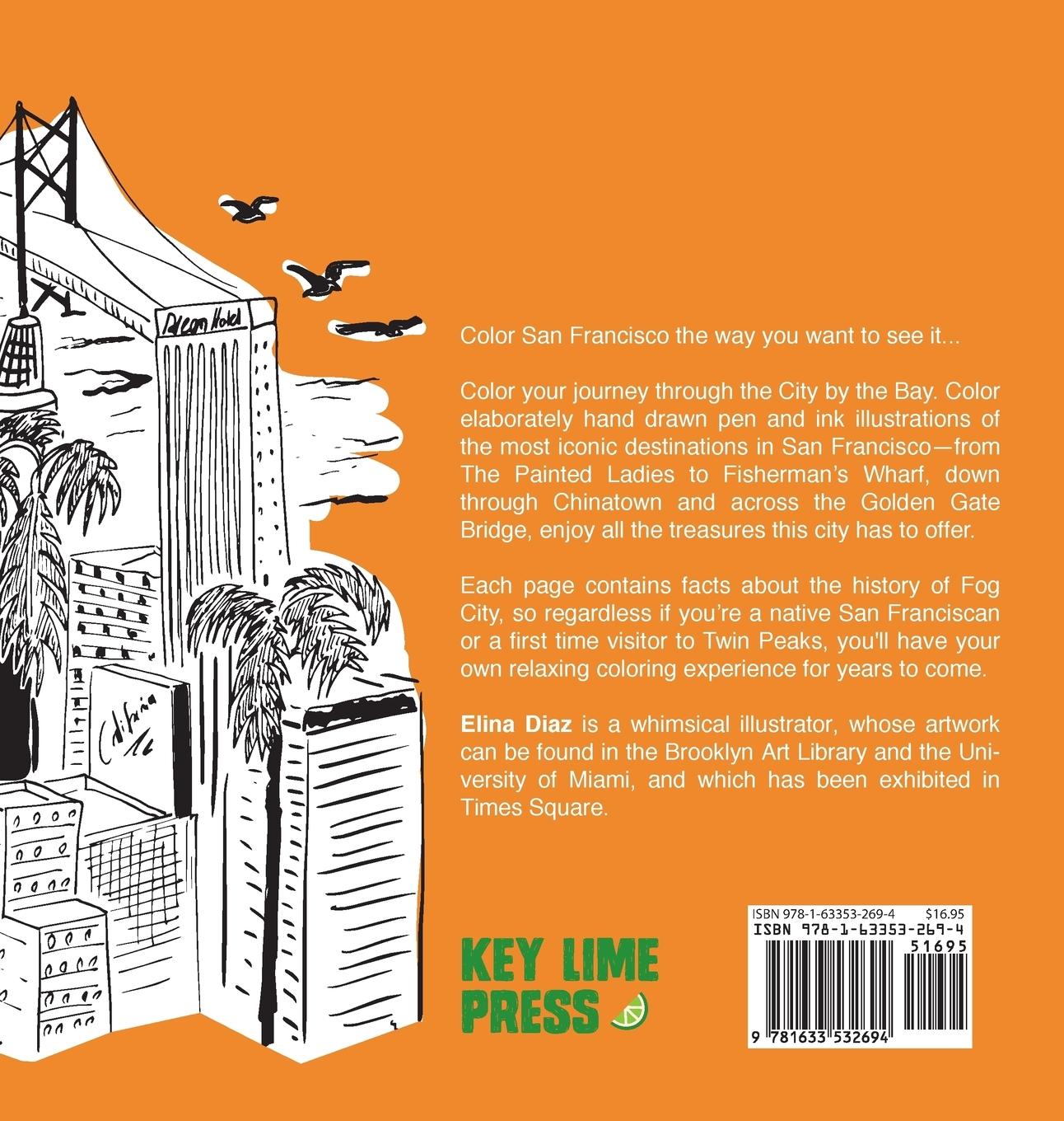 Rückseitencover Color My San Francisco