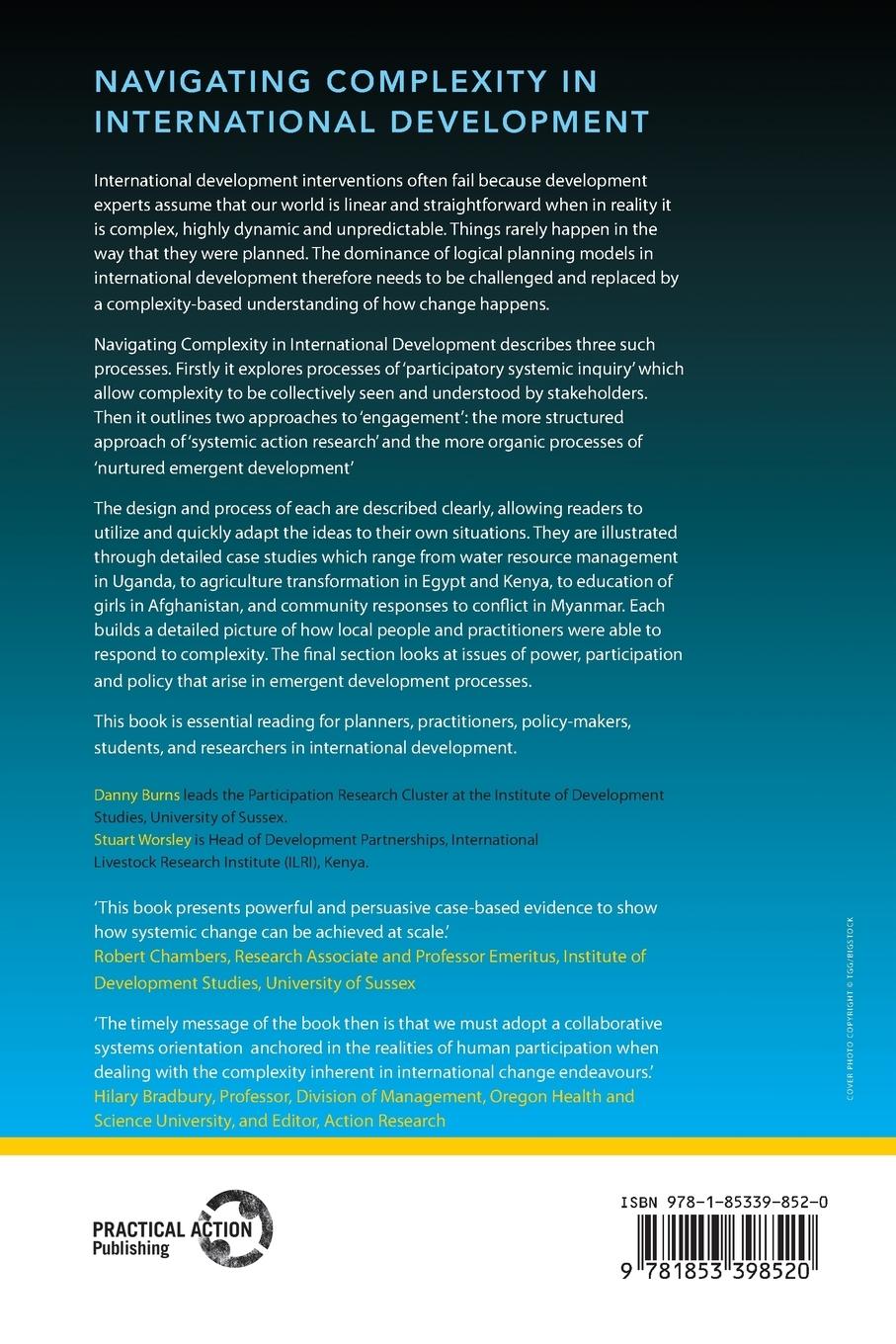 Rückseitencover Navigating Complexity in International Development