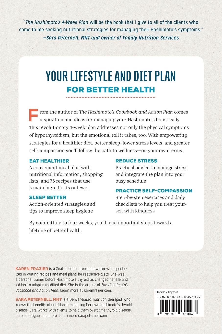 Rückseitencover The Hashimoto's 4-Week Plan