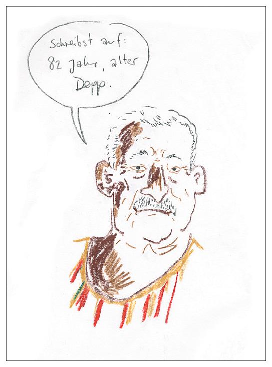 Beispielinhalt (Bild) A bisserl weiter geht's immer