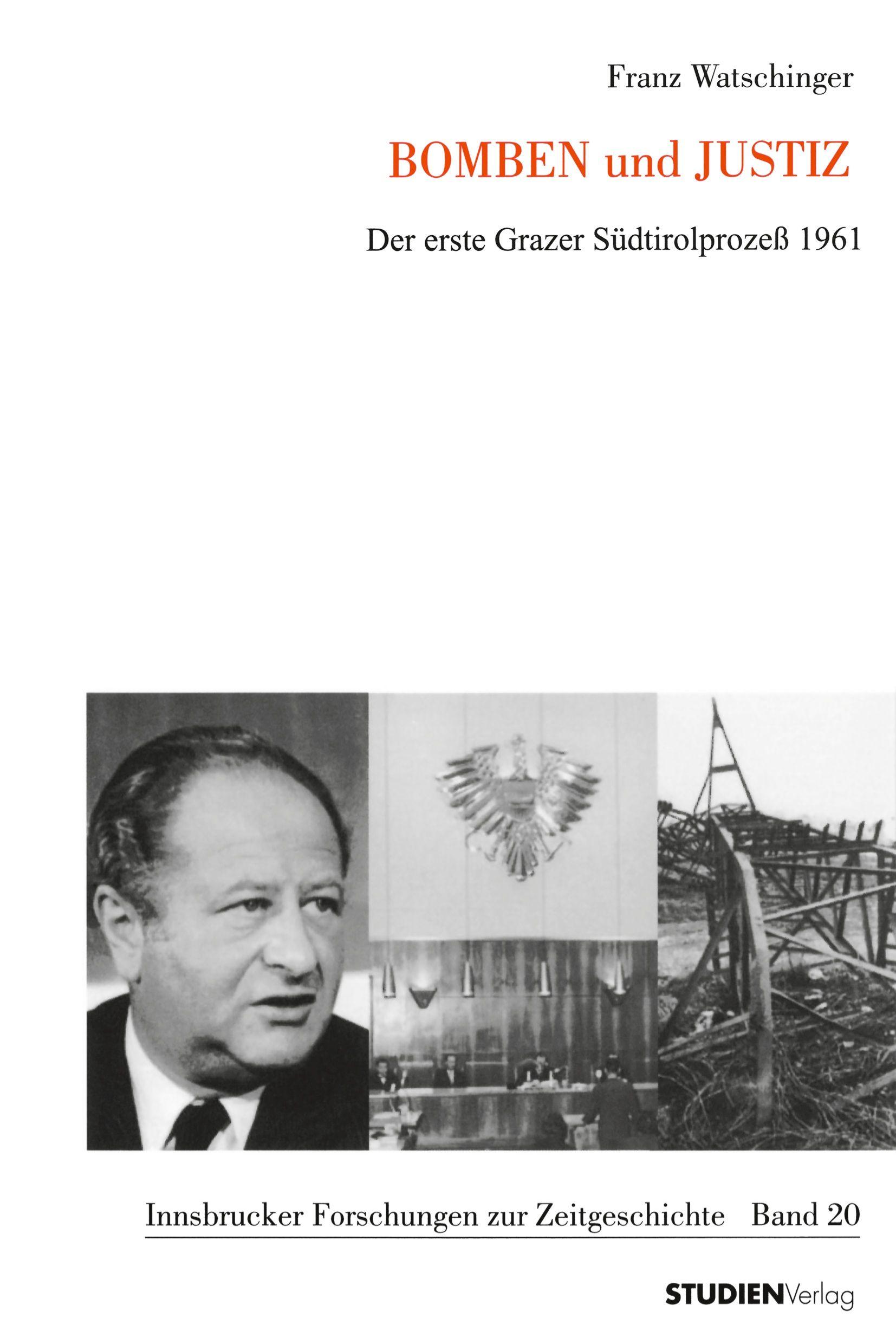 Vorderes Coverbild Bomben und Justiz