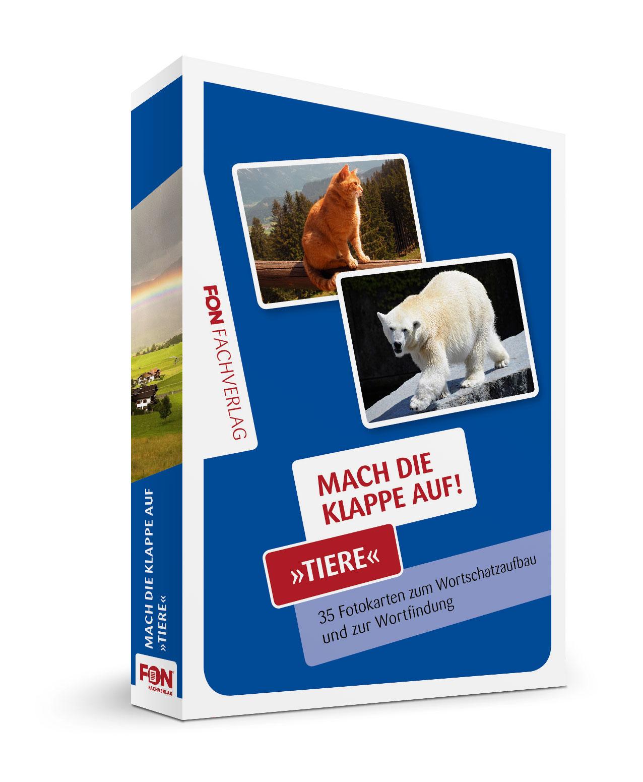 Vorderes Coverbild Mach die Klappe auf - Tiere
