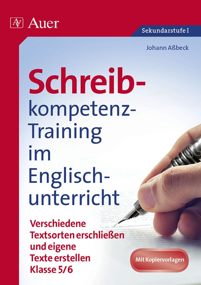 Vorderes Coverbild Schreibkompetenz-Training Englisch 5-6