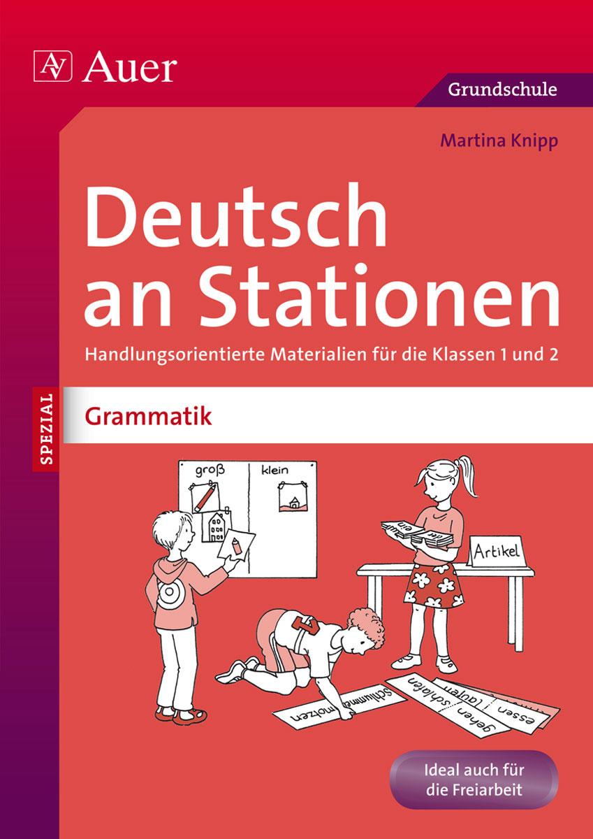 Vorderes Coverbild Deutsch an Stationen Spezial Grammatik 1-2