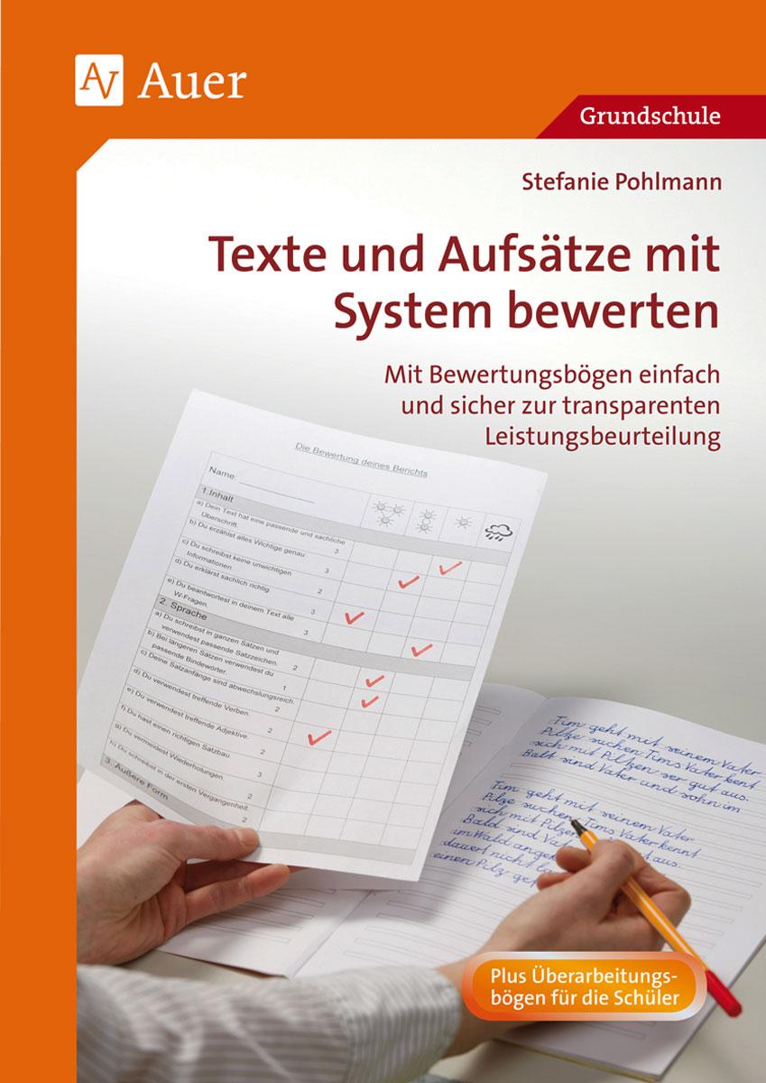 Vorderes Coverbild Texte und Aufsätze mit System bewerten