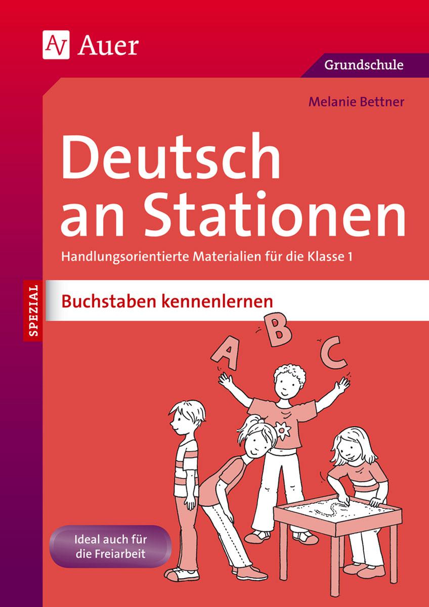Vorderes Coverbild Deutsch an Stationen Buchstaben kennenlernen