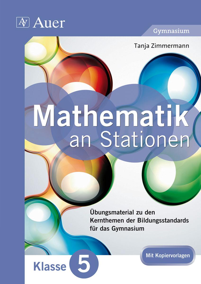 Vorderes Coverbild Mathe an Stationen 5 Gymnasium