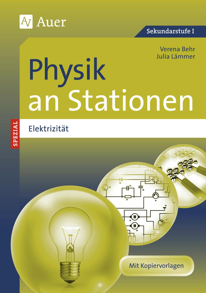 Vorderes Coverbild Physik an Stationen Spezial Elektrizität
