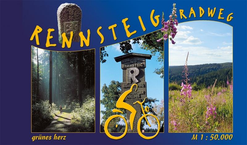 Vorderes Coverbild Rennsteig-Radweg Spiralo