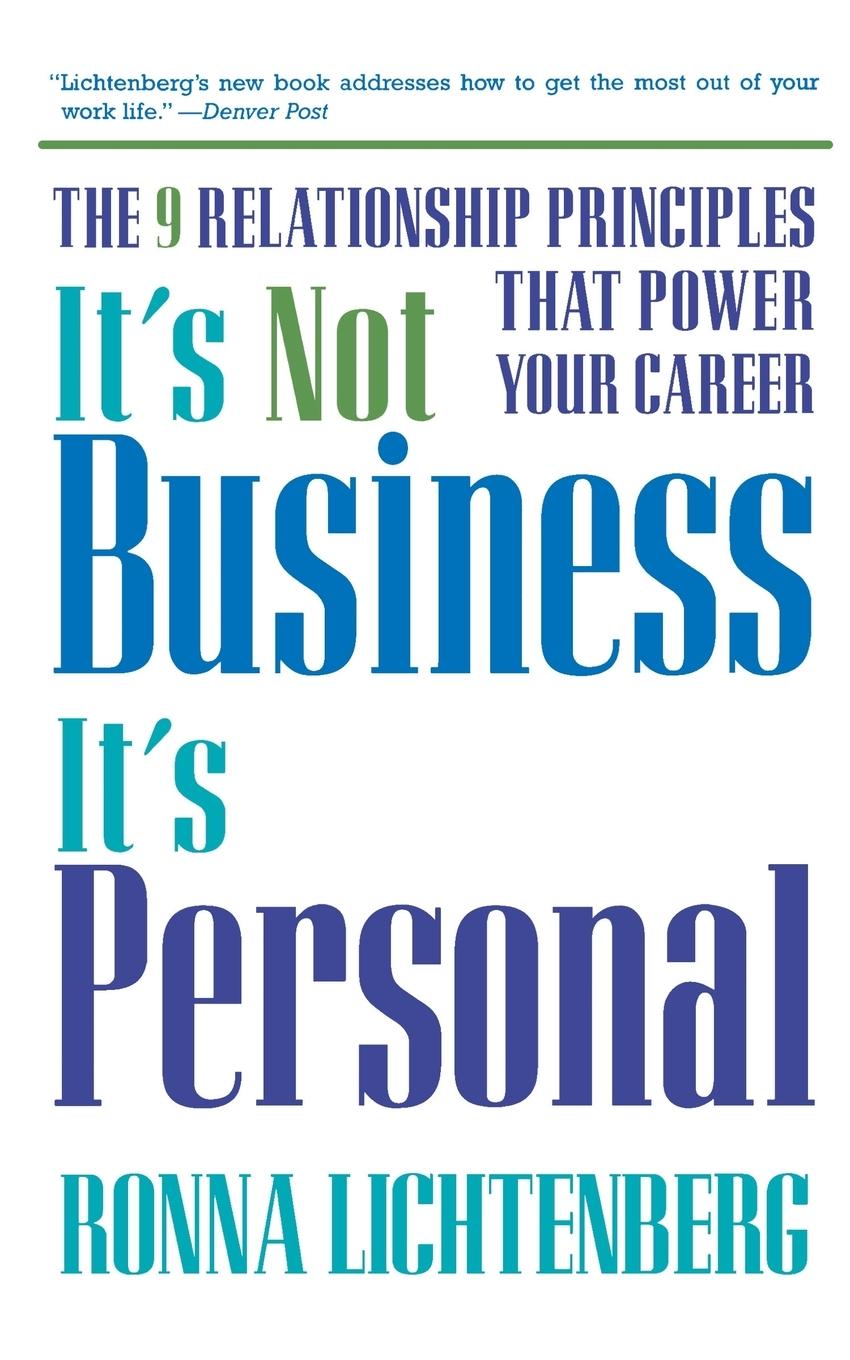 Vorderes Coverbild It's Not Business, It's Personal