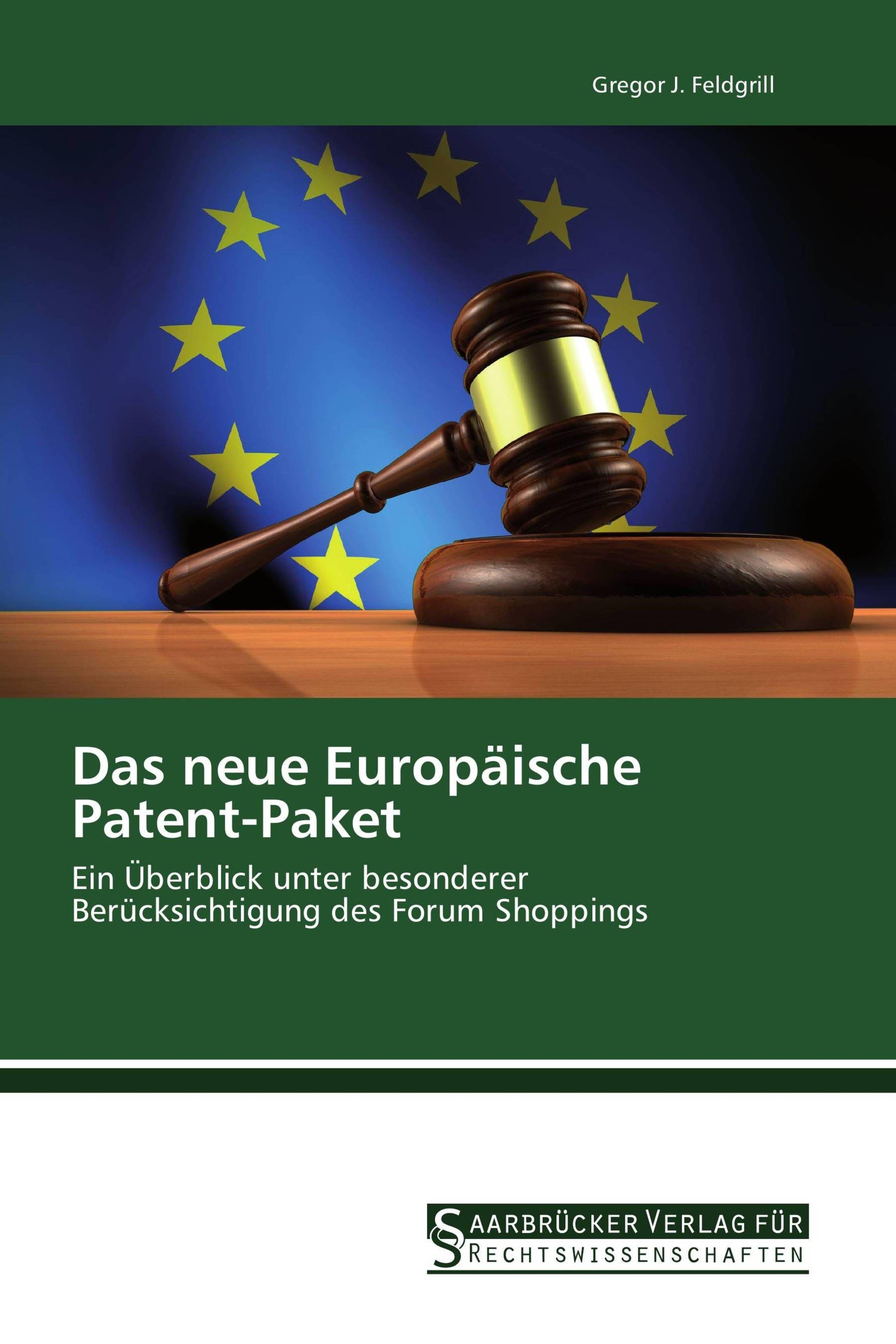 Vorderes Coverbild Das neue Europäische Patent-Paket