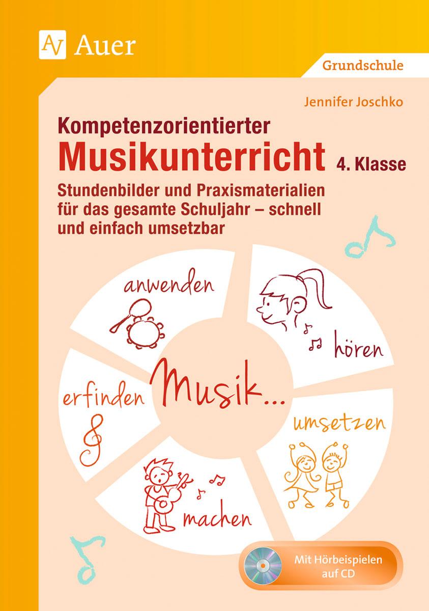 Vorderes Coverbild Kompetenzorientierter Musikunterricht 4. Klasse