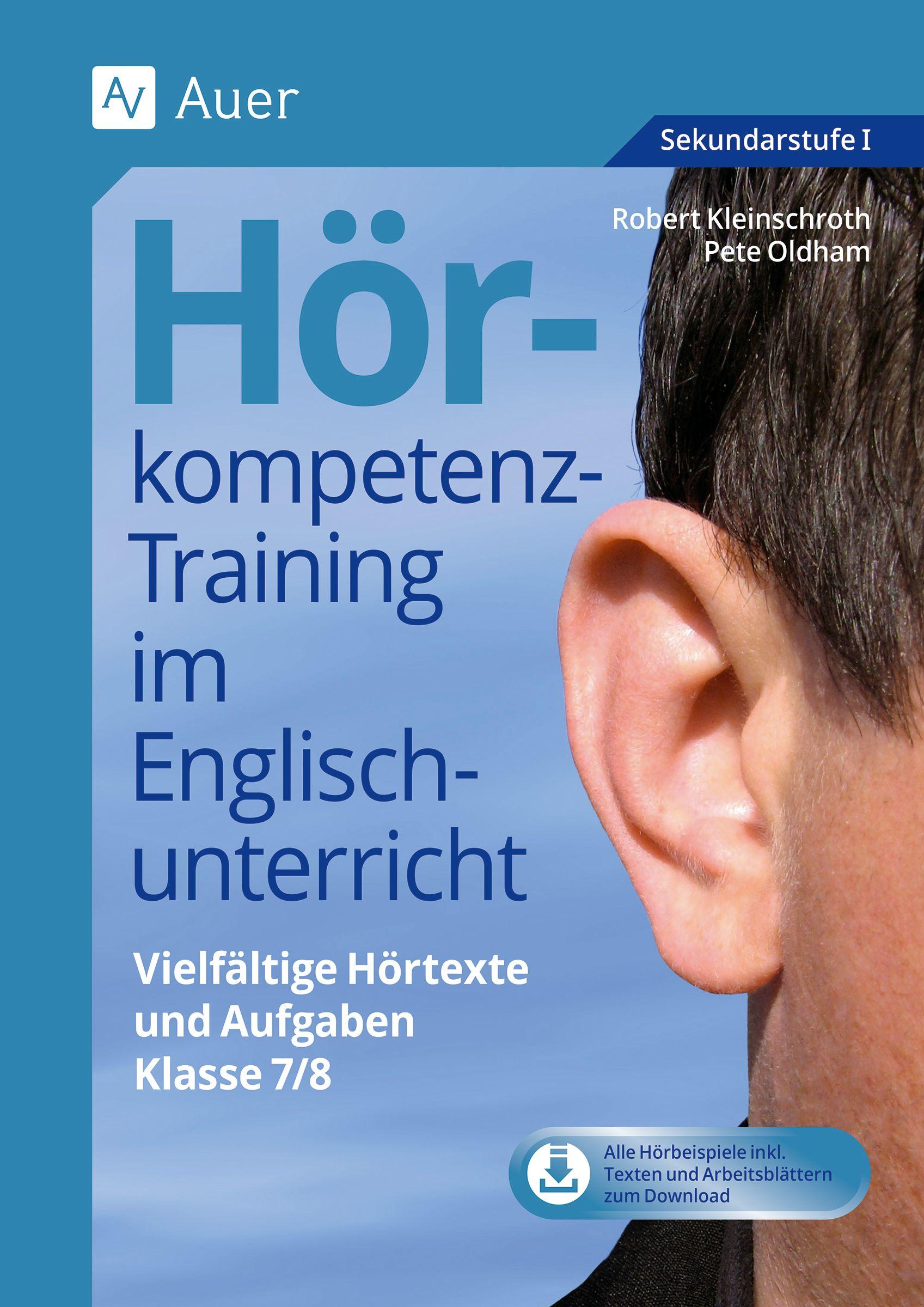 Vorderes Coverbild Hörkompetenz-Training im Englischunterricht 7-8