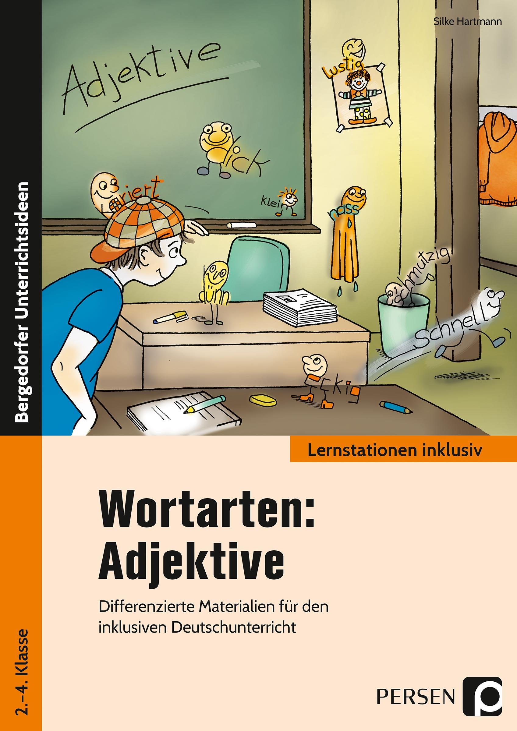 Vorderes Coverbild Wortarten: Adjektive