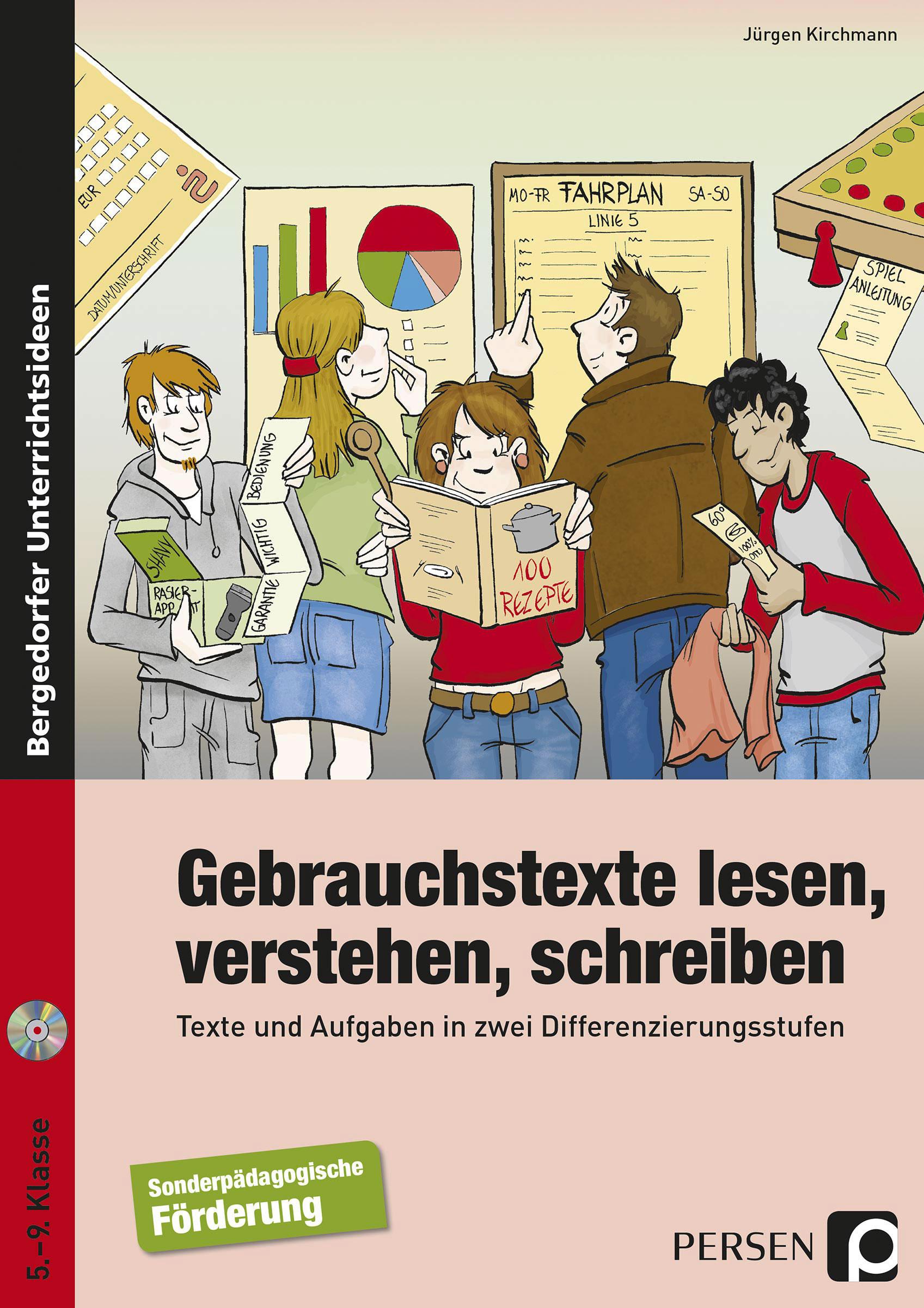 Vorderes Coverbild Gebrauchstexte lesen, verstehen, schreiben