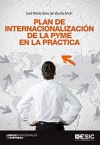 Vorderes Coverbild Plan de internacionalización de la PYME en la práctica