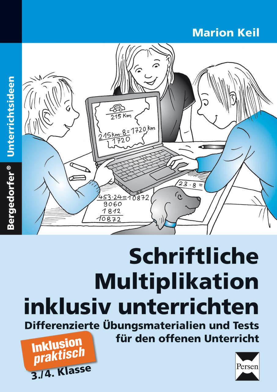 Vorderes Coverbild Schriftliche Multiplikation inklusiv unterrichten