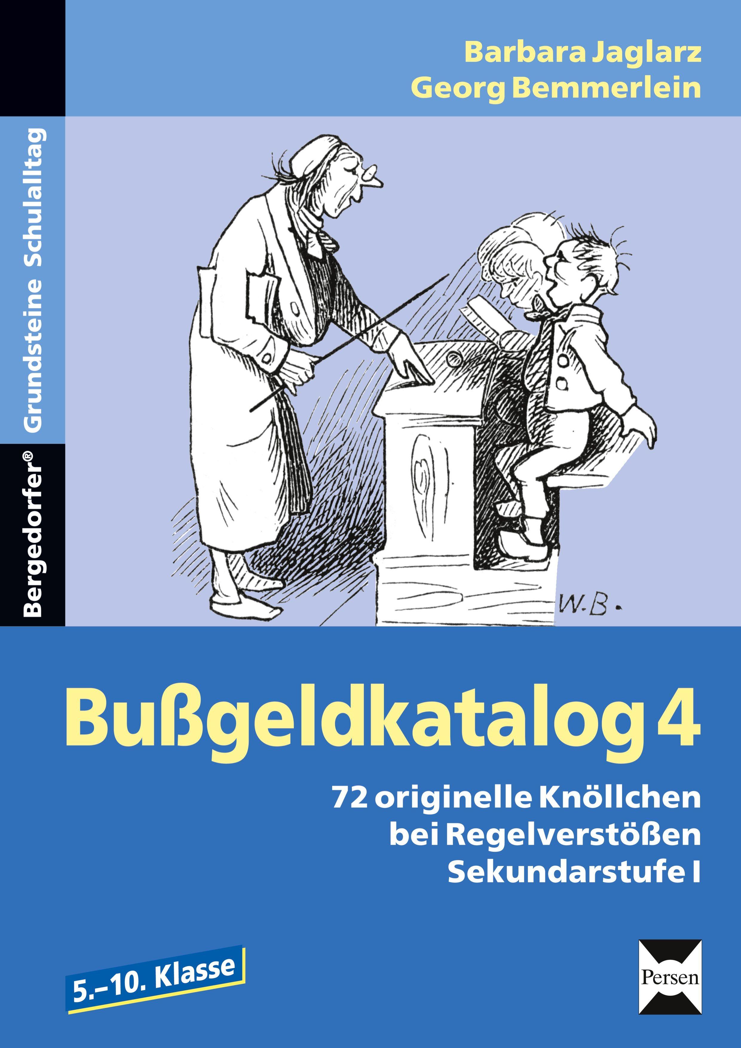 Vorderes Coverbild Bußgeldkatalog 4 Kl. 5-10