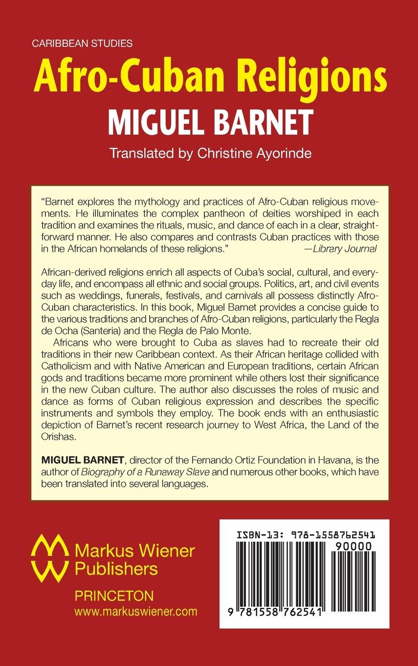 Rückseitencover Afro-Cuban Religions