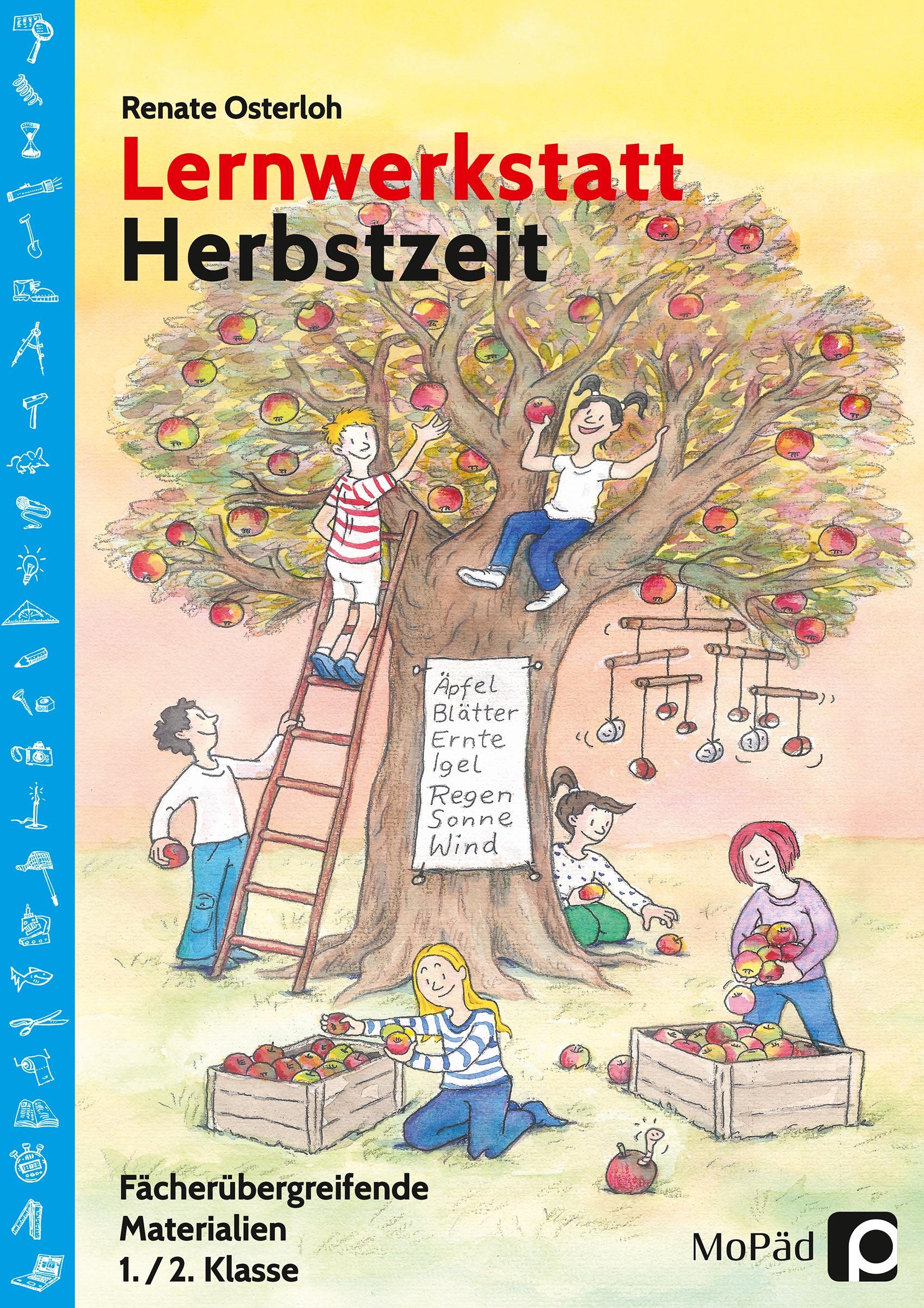 Vorderes Coverbild Lernwerkstatt Herbstzeit 1./2. Klasse