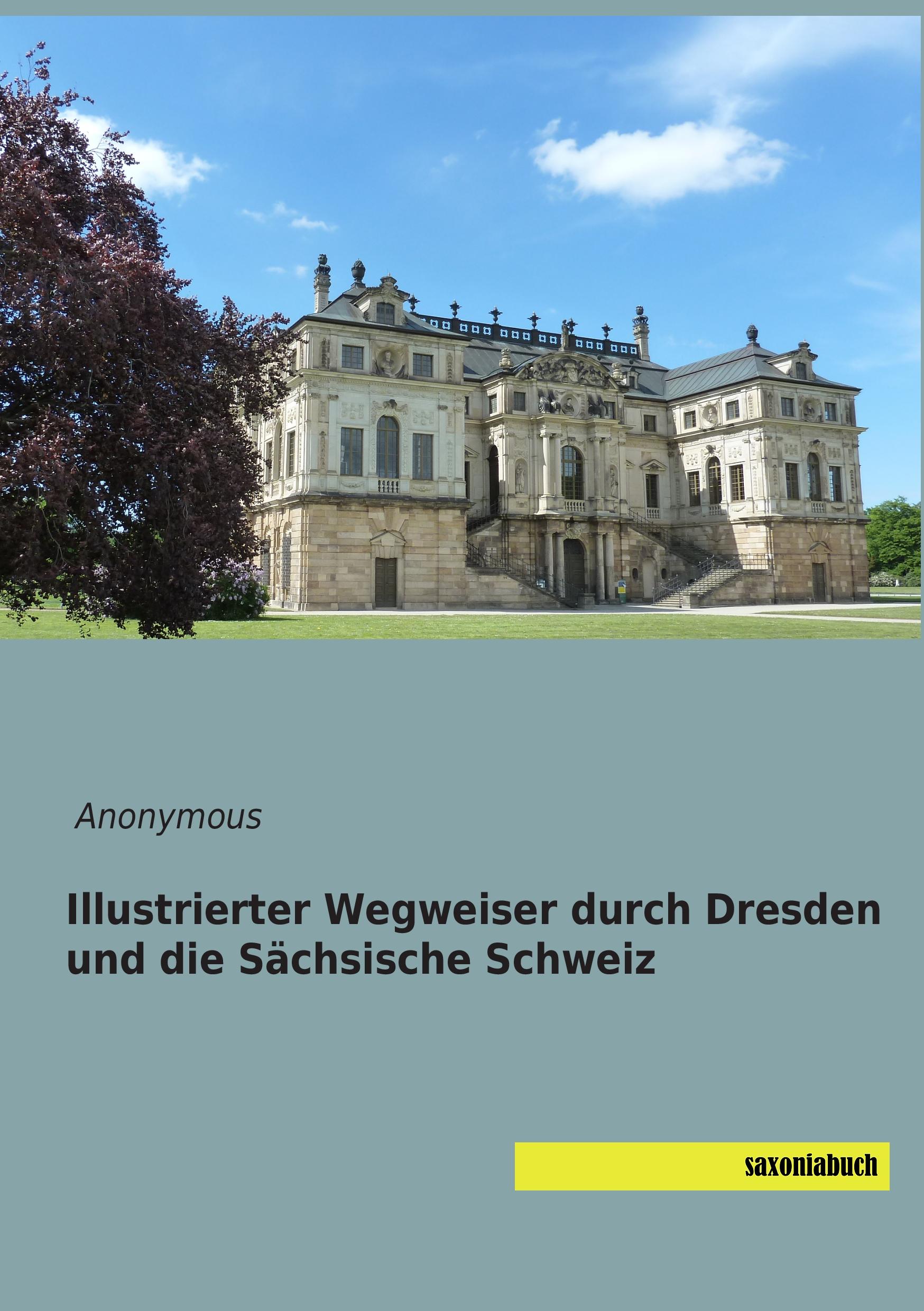 Vorderes Coverbild Illustrierter Wegweiser durch Dresden und die Sächsische Schweiz