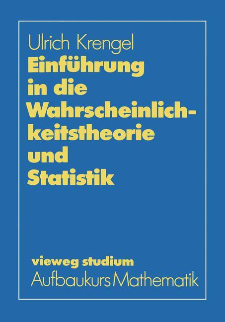 Vorderes Coverbild Einführung in die Wahrscheinlichkeitstheorie und Statistik