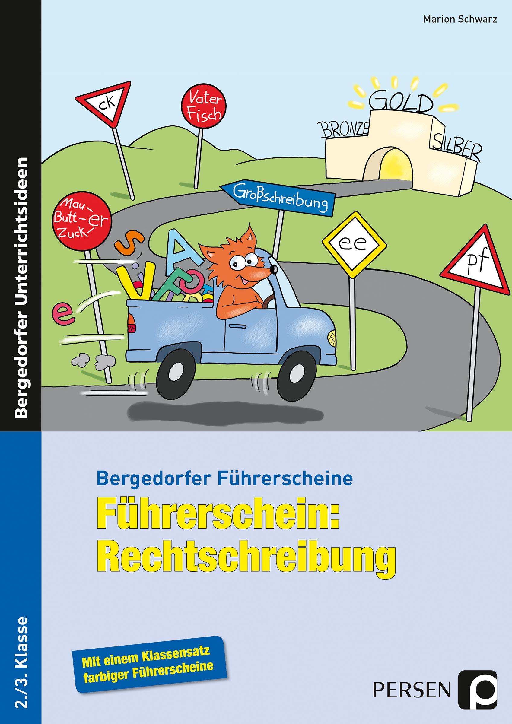 Vorderes Coverbild Führerschein: Rechtschreibung