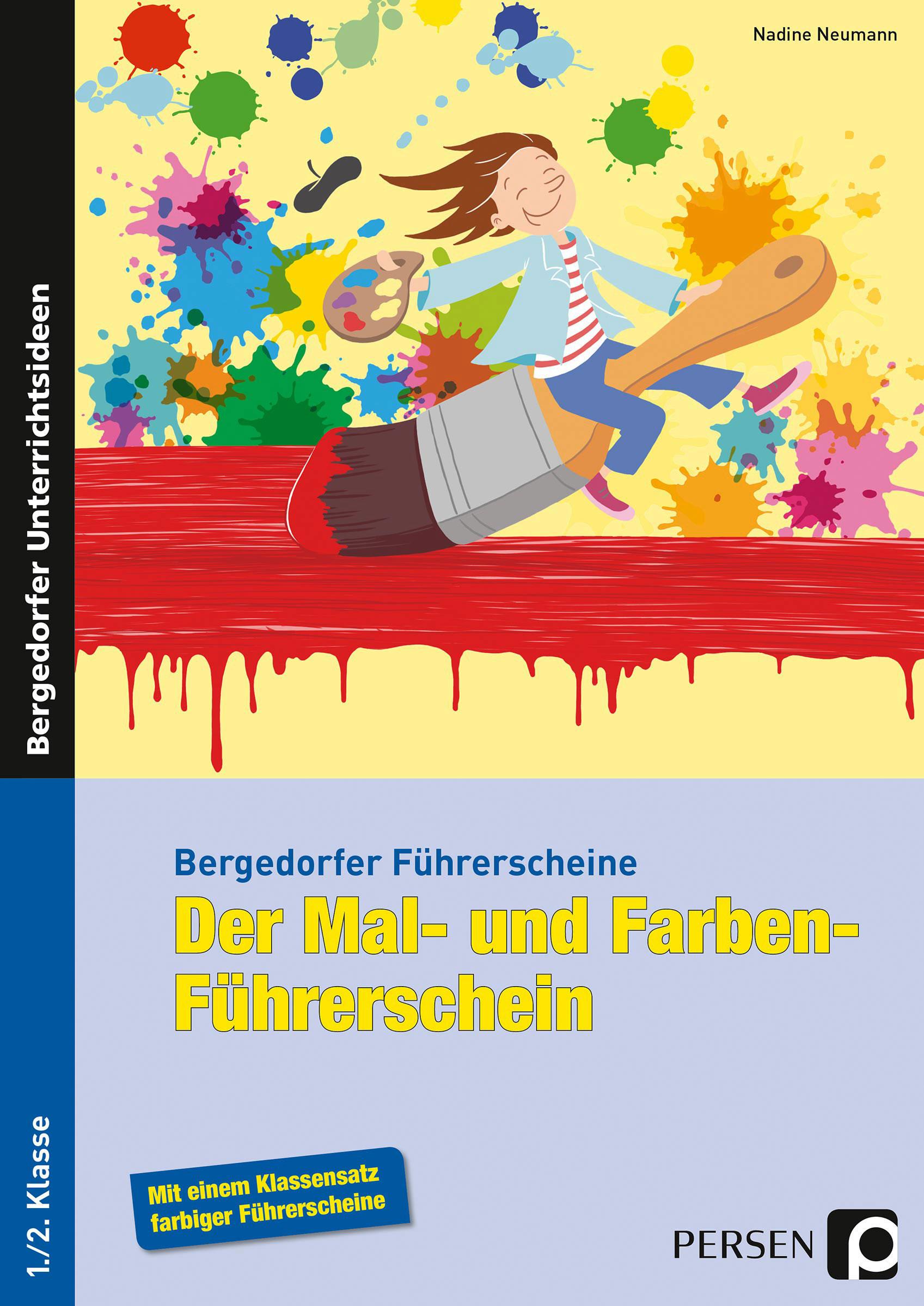 Vorderes Coverbild Der Mal- und Farben-Führerschein