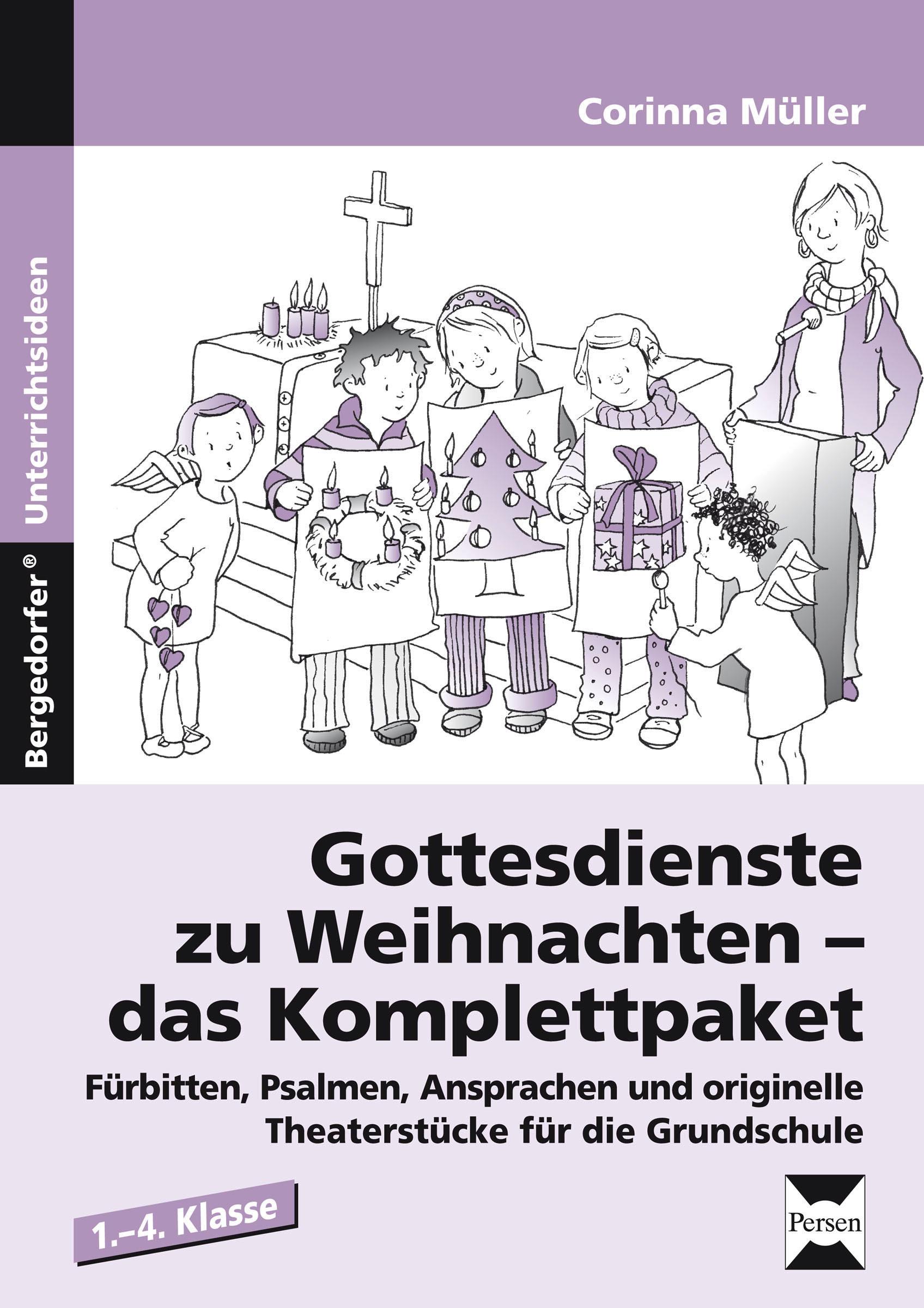 Vorderes Coverbild Gottesdienste zu Weihnachten - das Komplettpaket