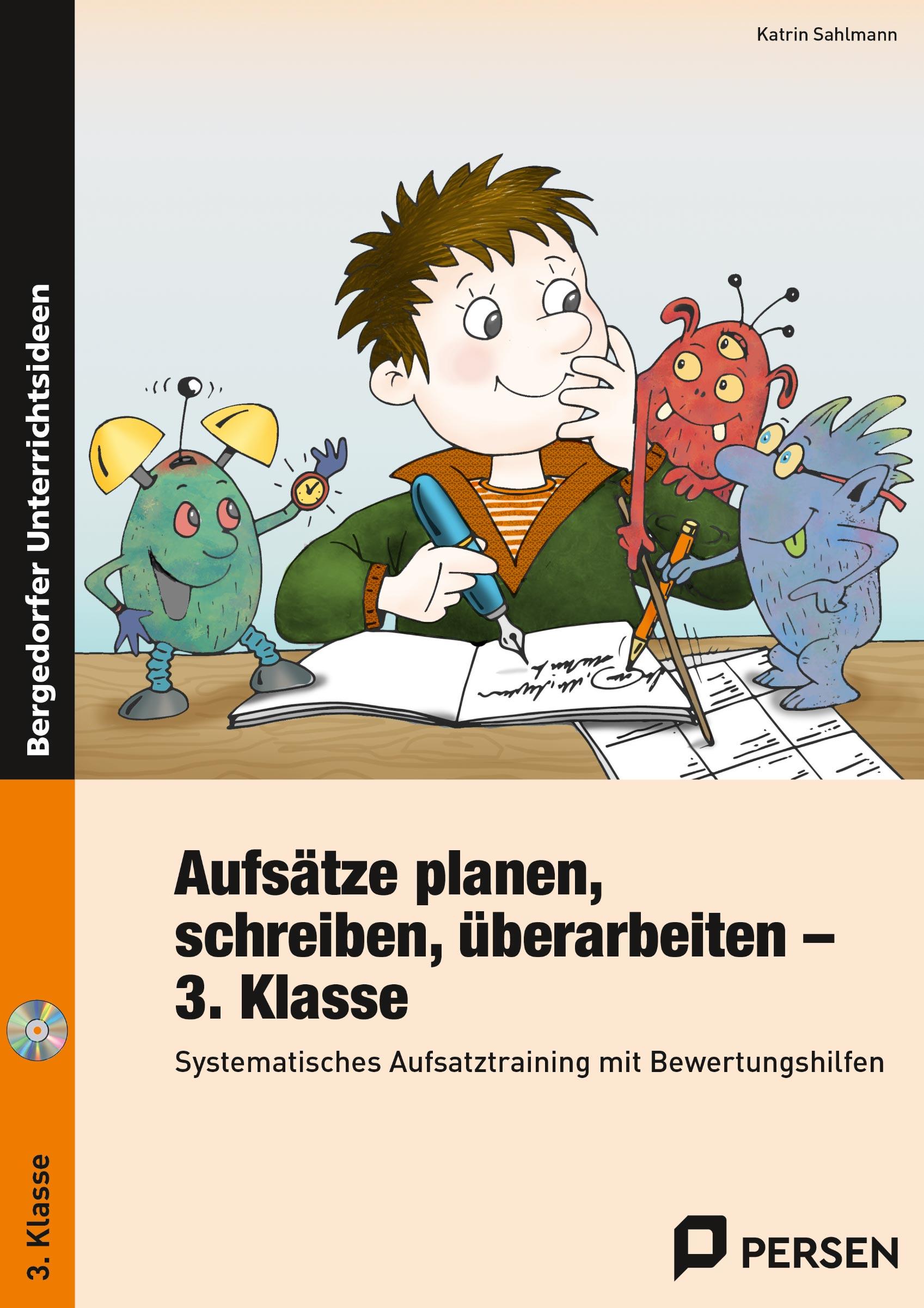 Vorderes Coverbild Aufsätze planen, schreiben, überarbeiten - Kl. 3