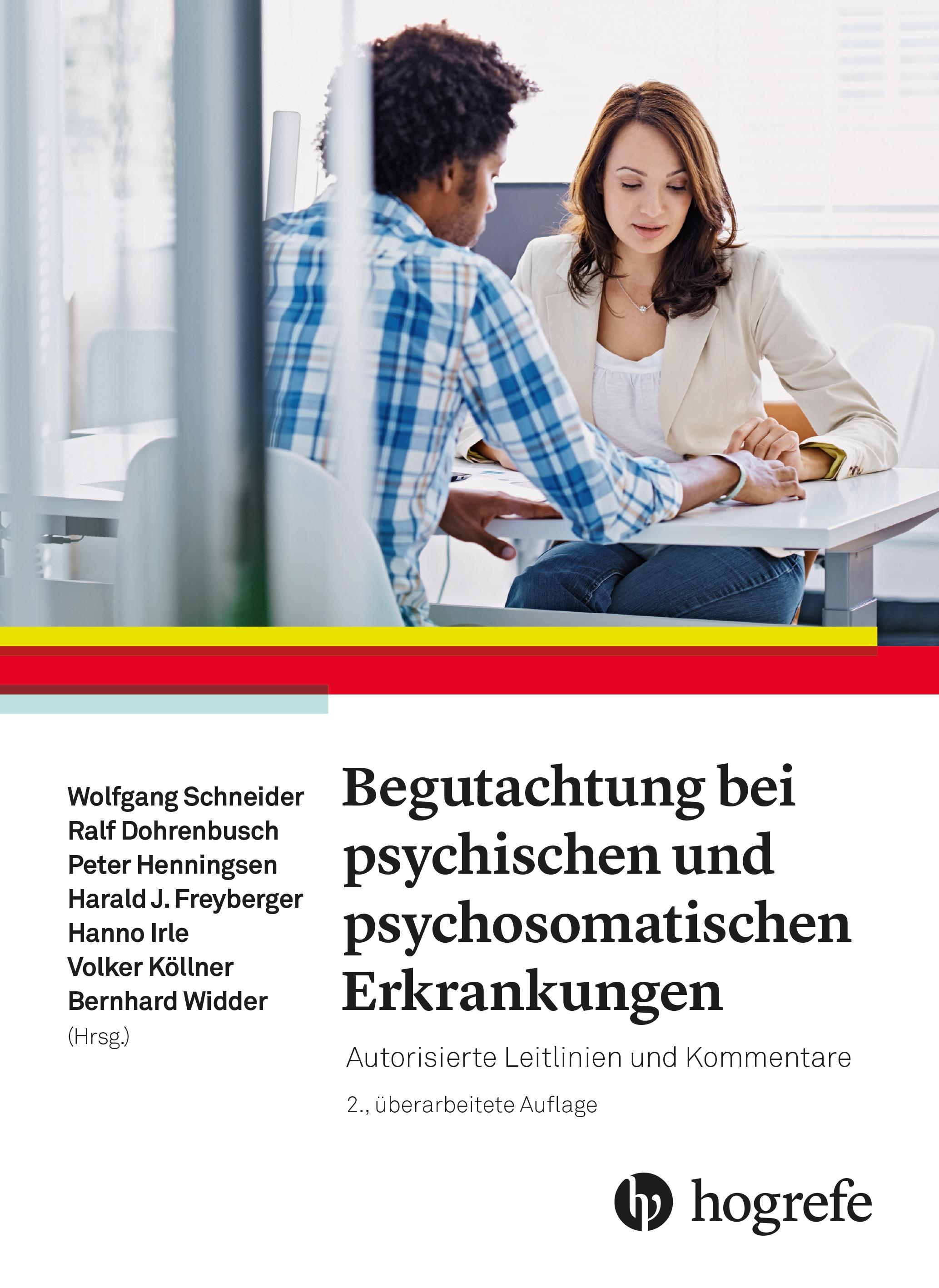 Vorderes Coverbild Begutachtung bei psychischen und psychosomatischen Erkrankungen