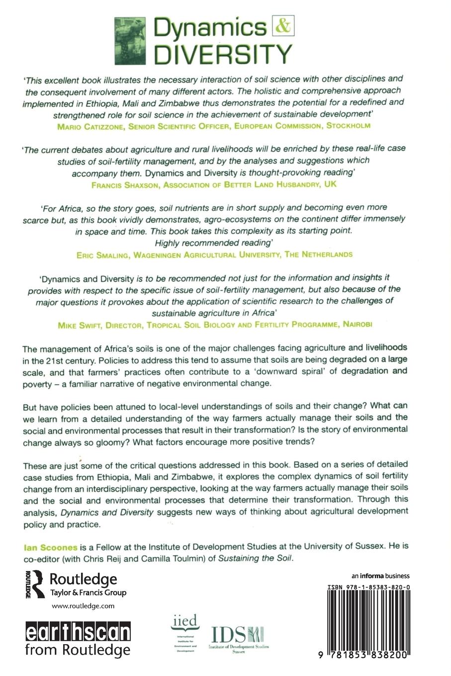 Rückseitencover Dynamics and Diversity