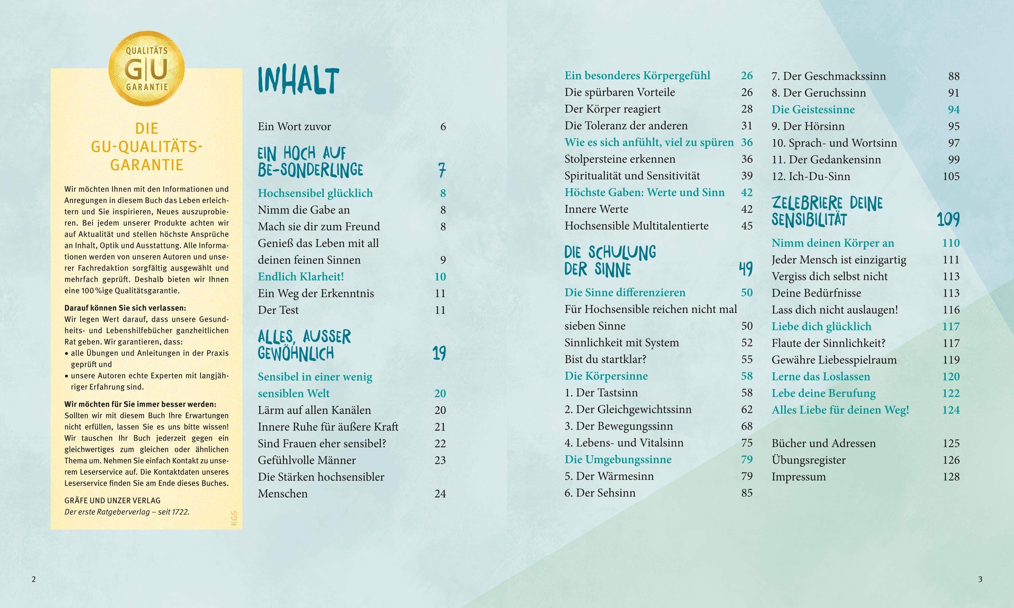 Beispielinhalt (Bild) Ich spüre was, was du nicht spürst