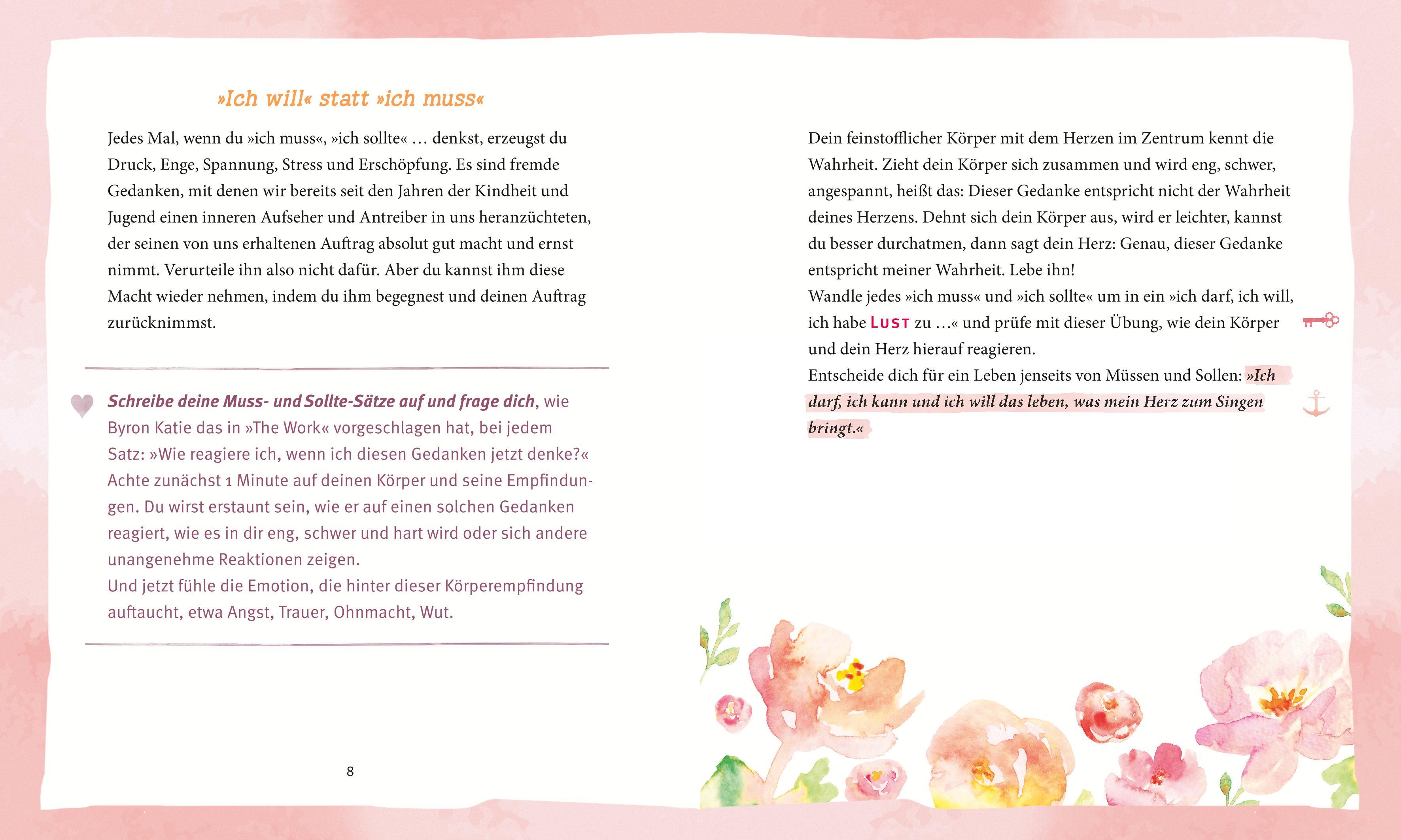 Beispielinhalt (Bild) Werde, der du sein willst