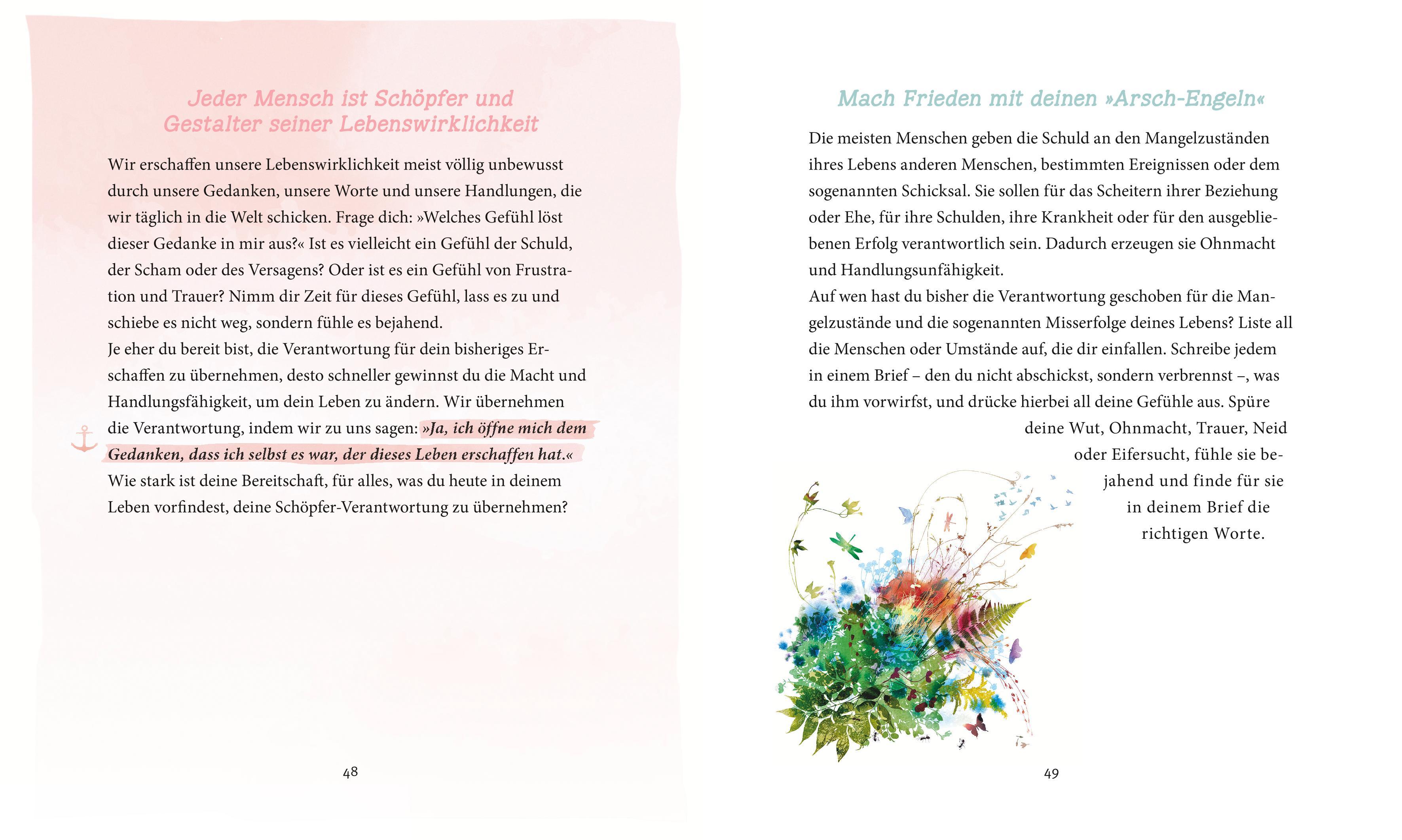 Beispielinhalt (Bild) Werde, der du sein willst