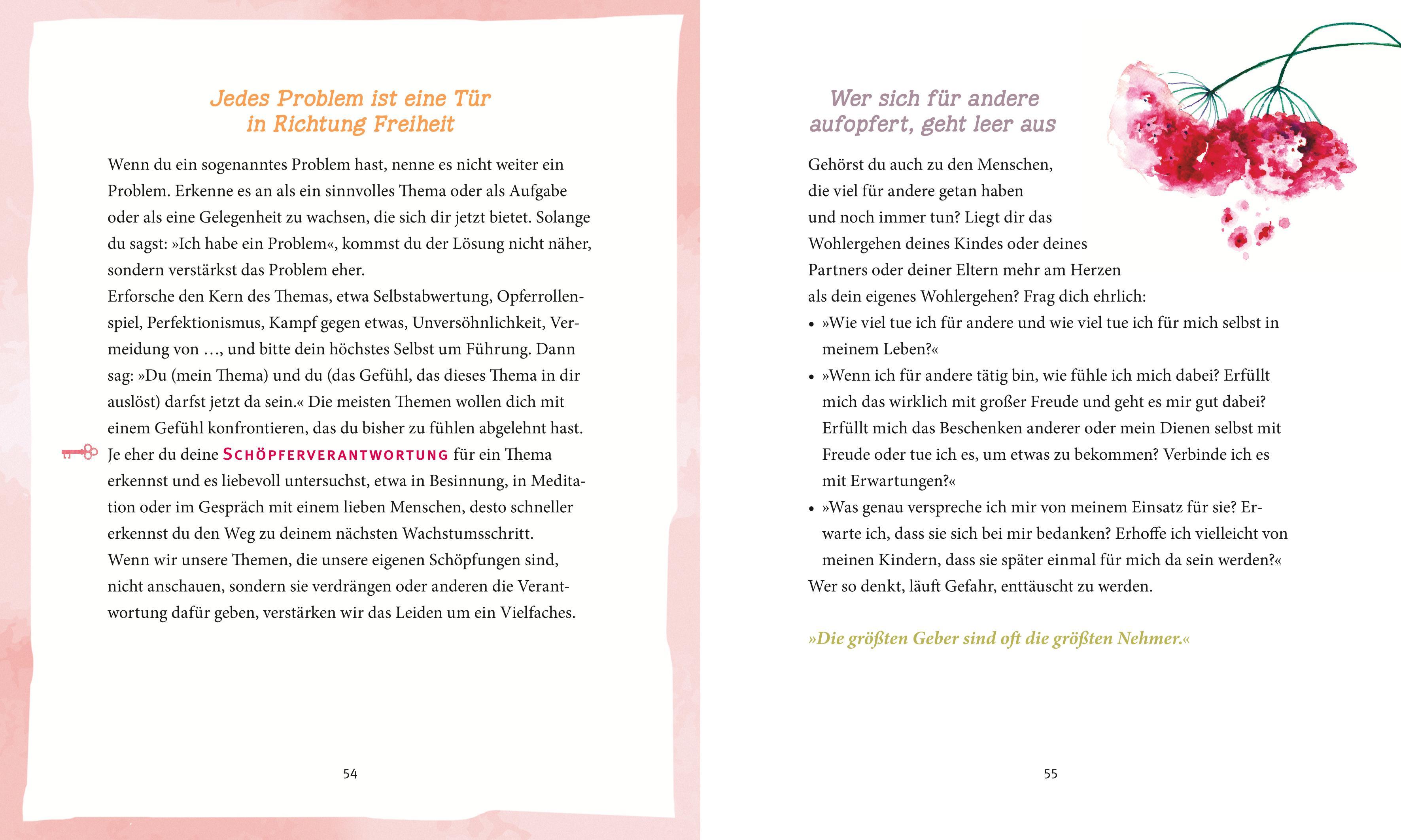 Beispielinhalt (Bild) Werde, der du sein willst