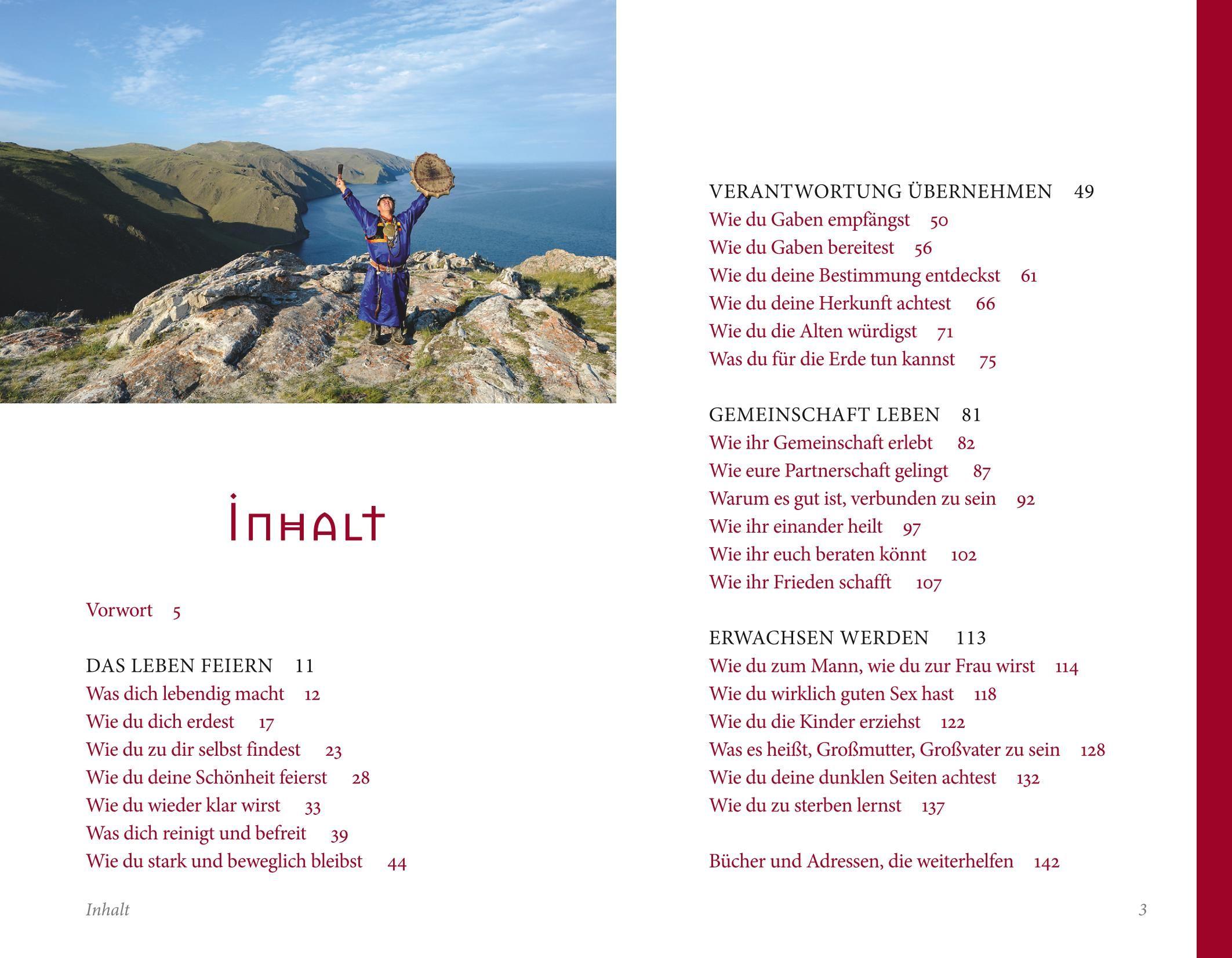 Beispielinhalt (Bild) Der Alltagsschamane