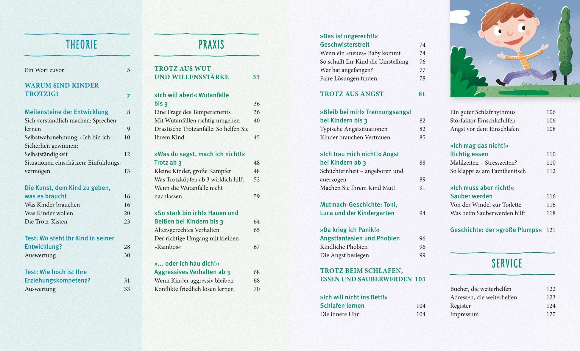 Beispielinhalt (Bild) Gelassen durch die Trotzphase